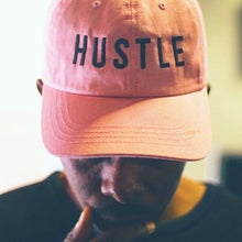 Load image into Gallery viewer, Hustle Matters® Pink Mom/Dad Hat