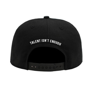 Hustle Matters® Black/Camouflage Snapback